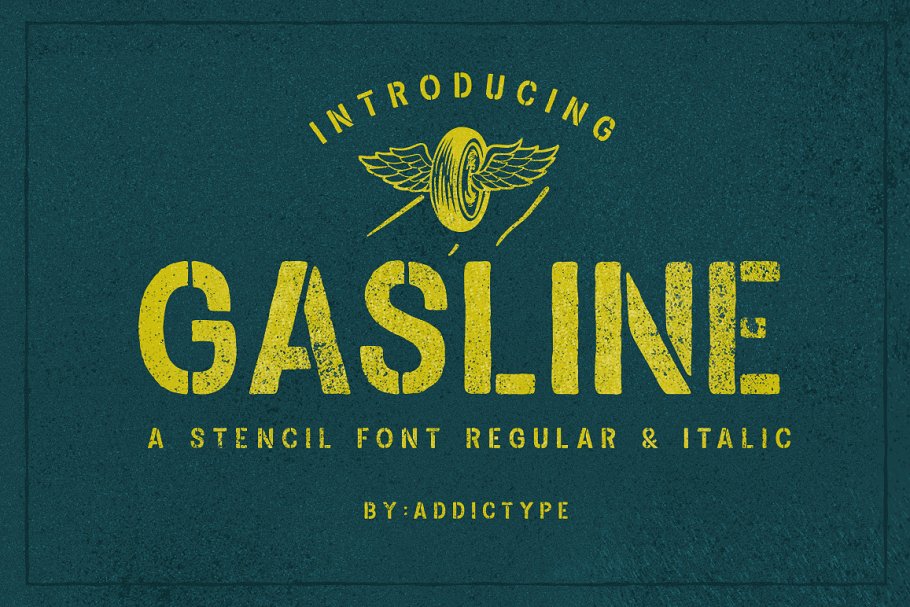 Gasline & extra Vector Font Free Download