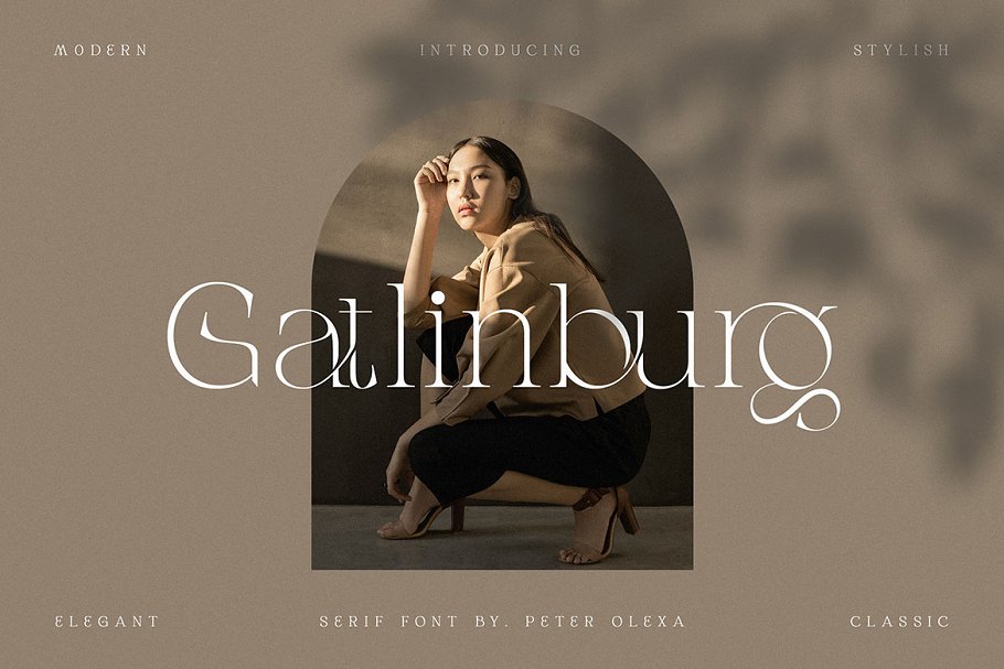 Gatlinburg   Modern Serif Font Free Download