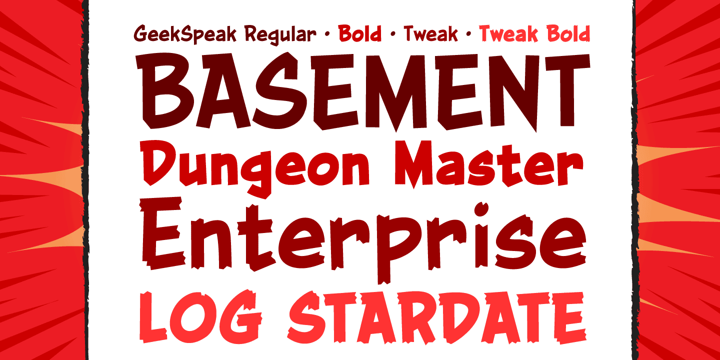 Geek Speak Font