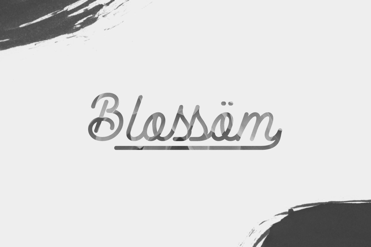 Genilla Monoline Script Font