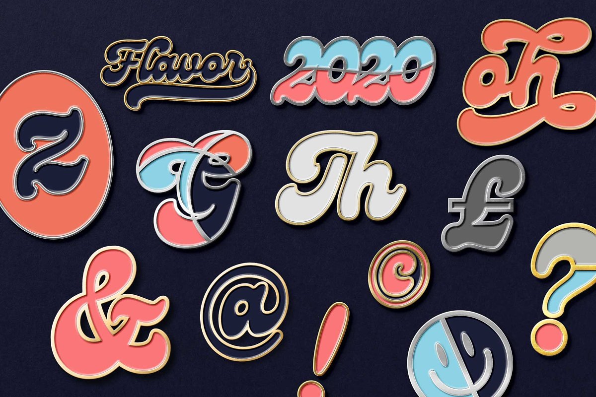 Genty Bold Rounded Typeface Font