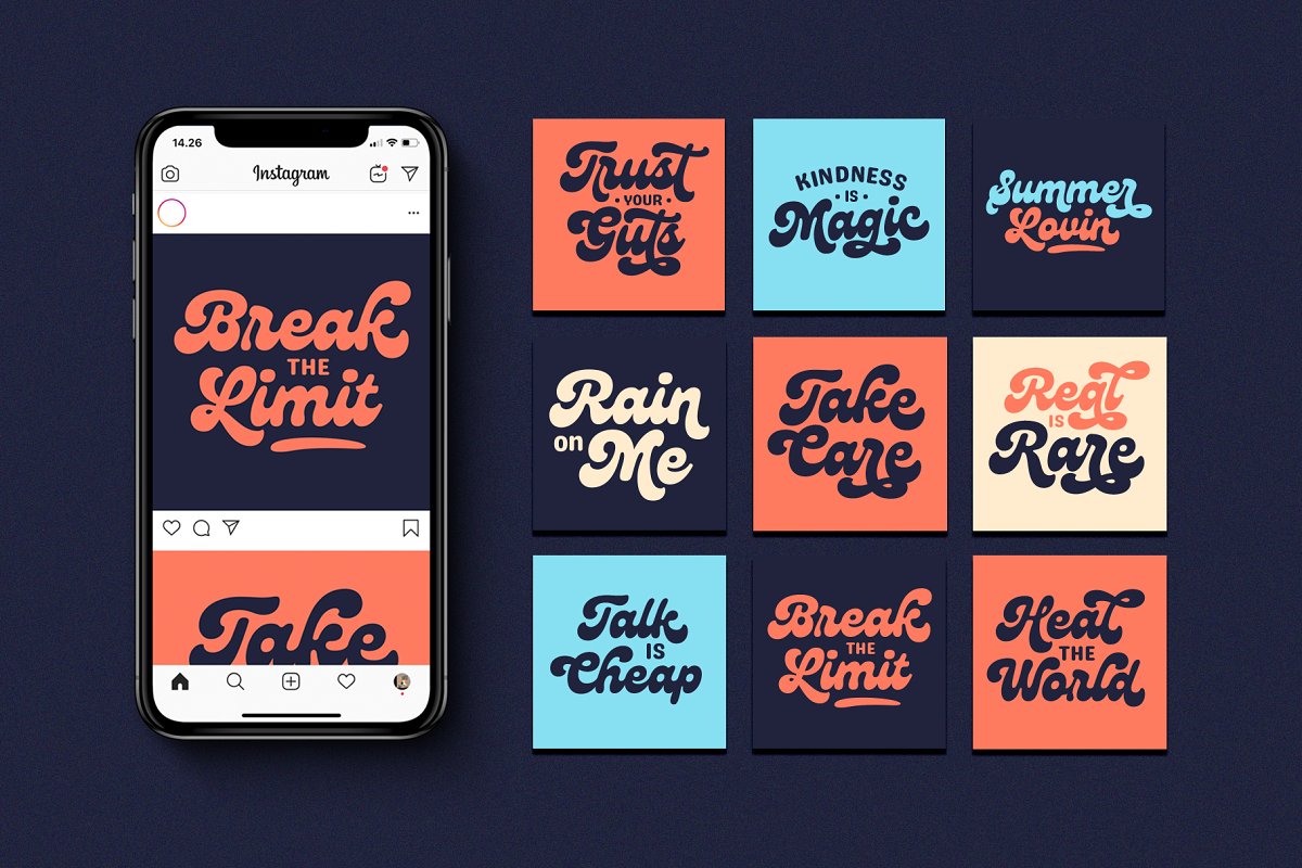 Genty Bold Rounded Typeface Font