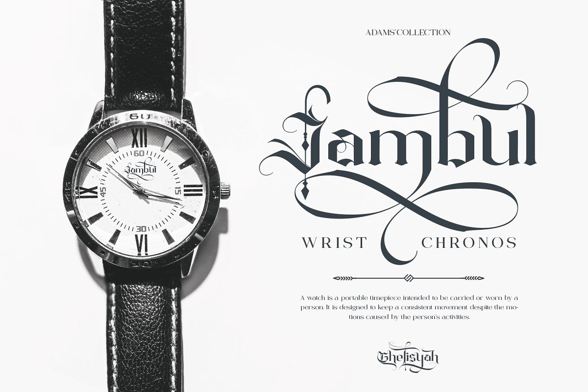 Ghelisyah Typeface Font Free Download