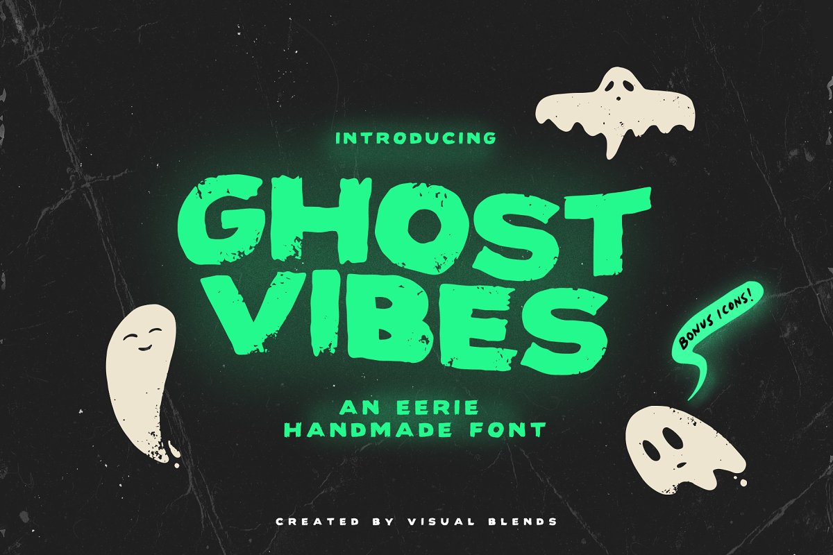 Ghost Vibes   Font Free Download