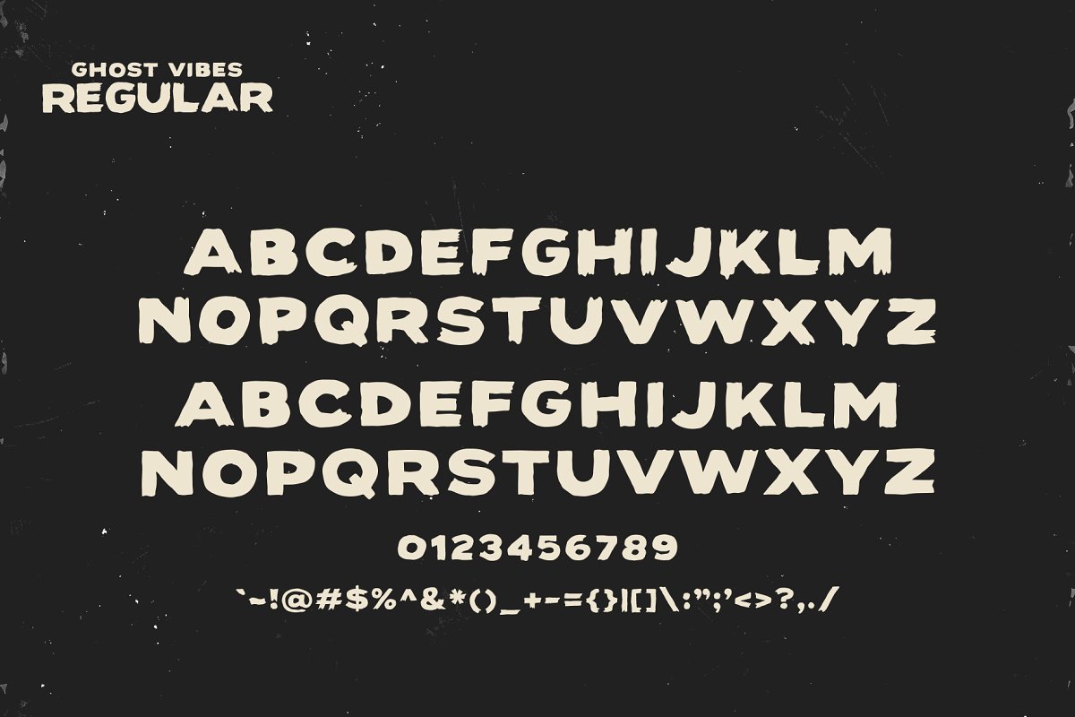 Ghost Vibes   Font Free Download