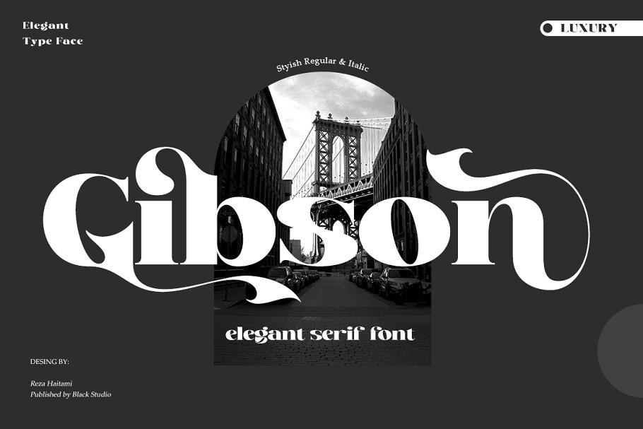 Gibson Serif Font Free Download