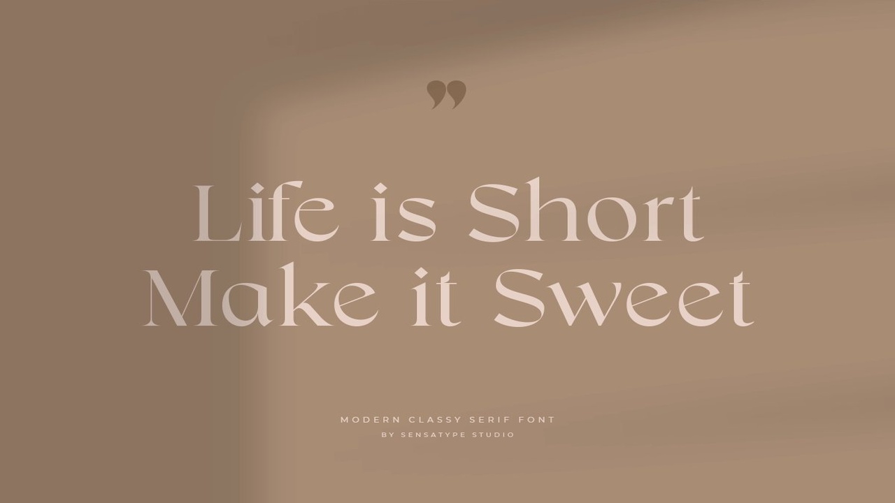 Ginkgo Modern Classy Serif Font