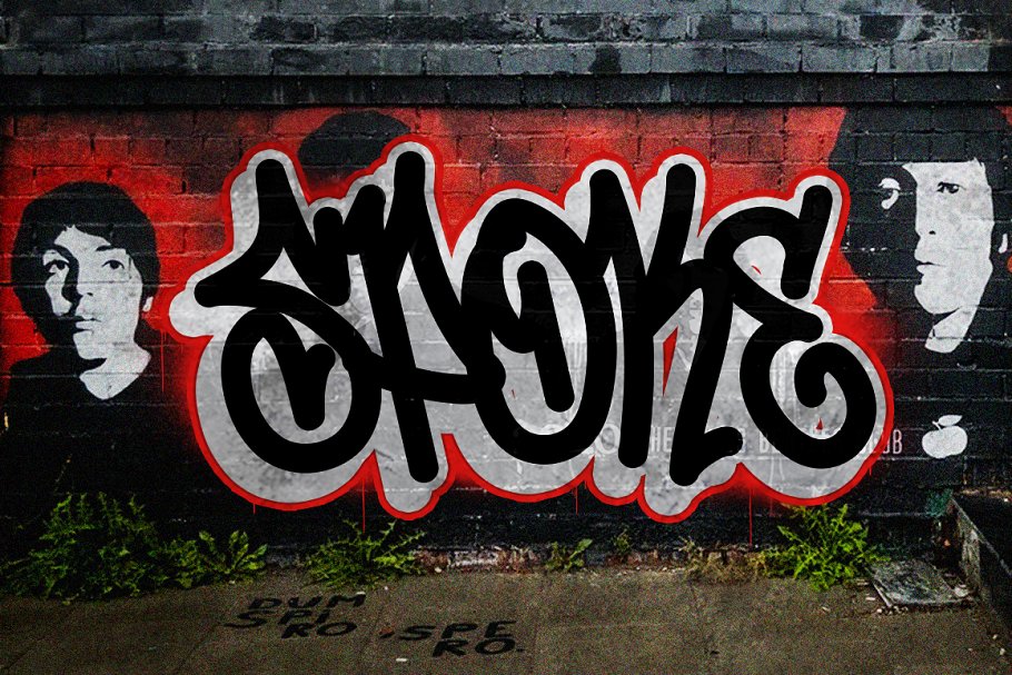 Graffiti Inspired Urban Tags Font