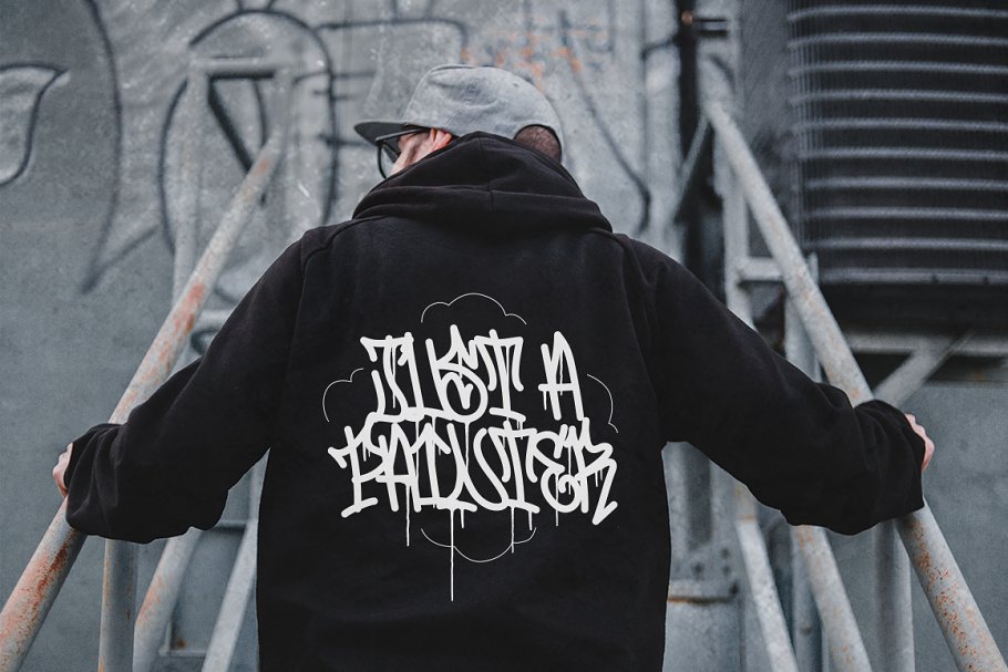 Graffiti Inspired Urban Tags Font