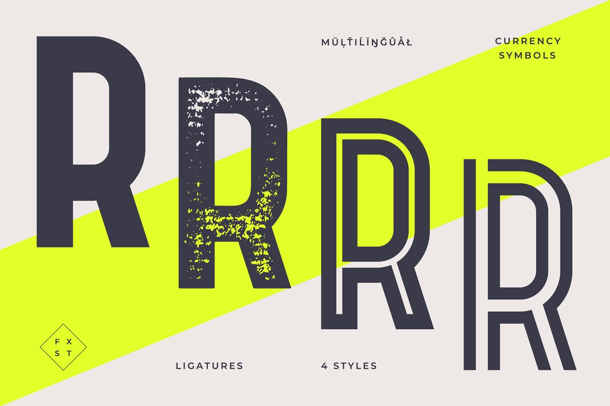 Graphitte Typeface Font