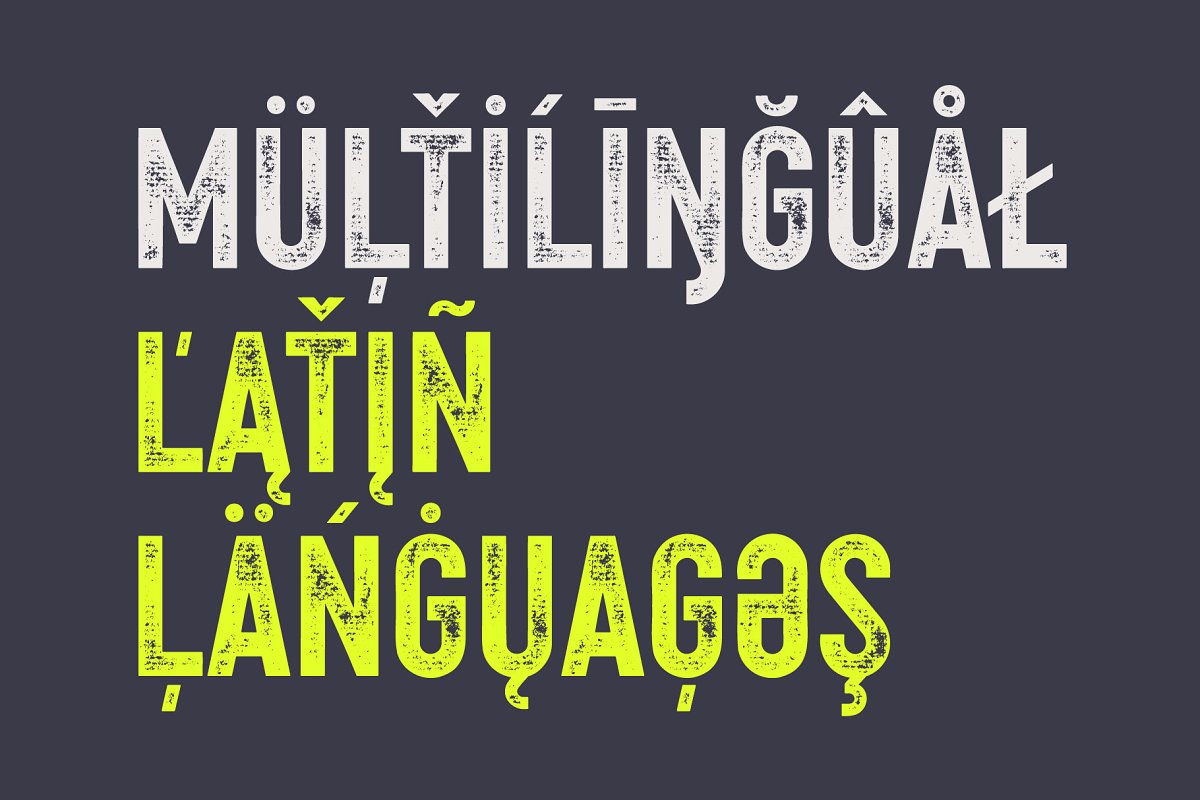 Graphitte Typeface Font