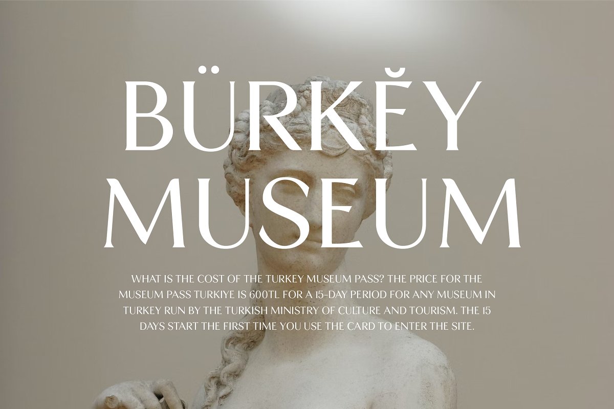 Grenda modern serif font Free Download