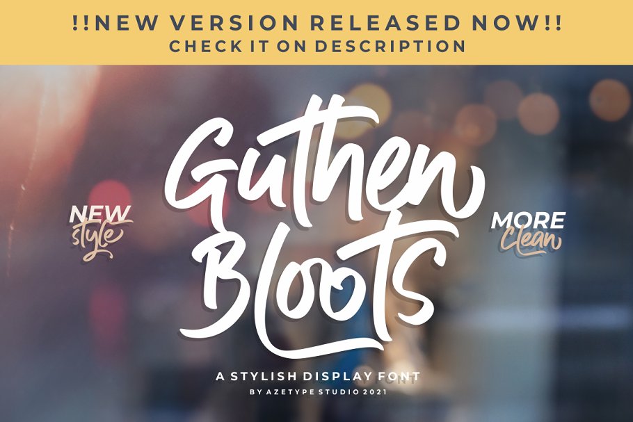 Guthen Bloots Font