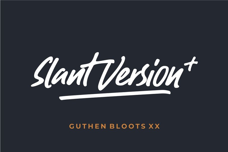 Guthen Bloots Font