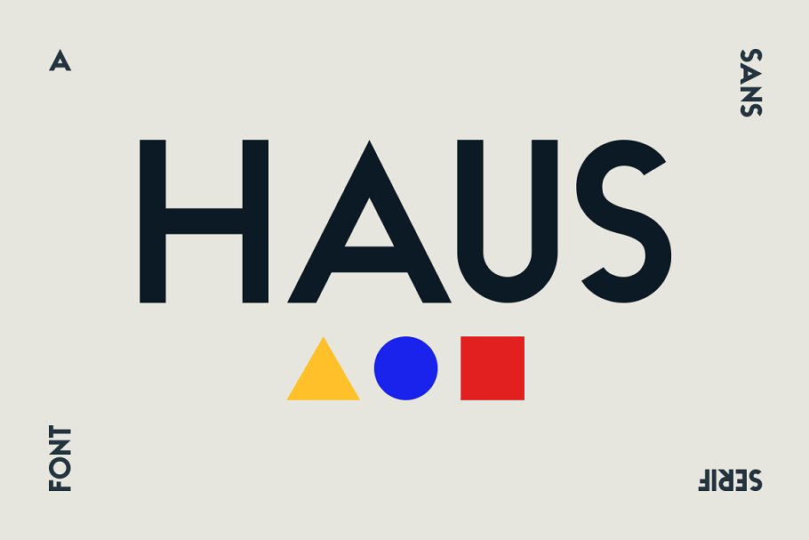 HAUS Sans Family Font Free Download