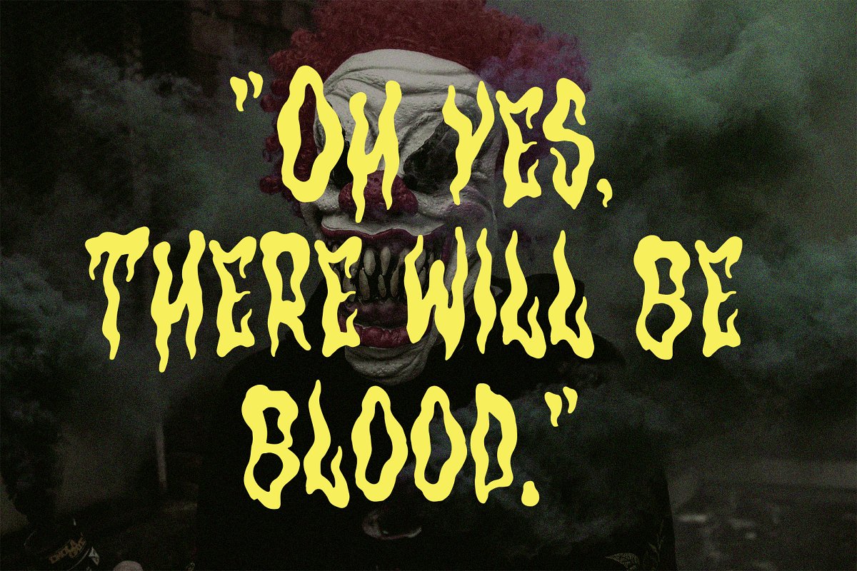 Halloween Horror Fonts | Hantu Free Download