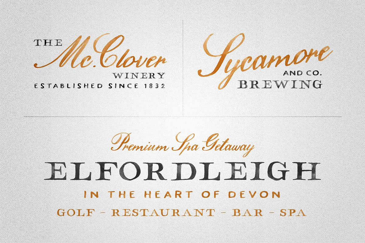 Hamilton SVG Collection Font