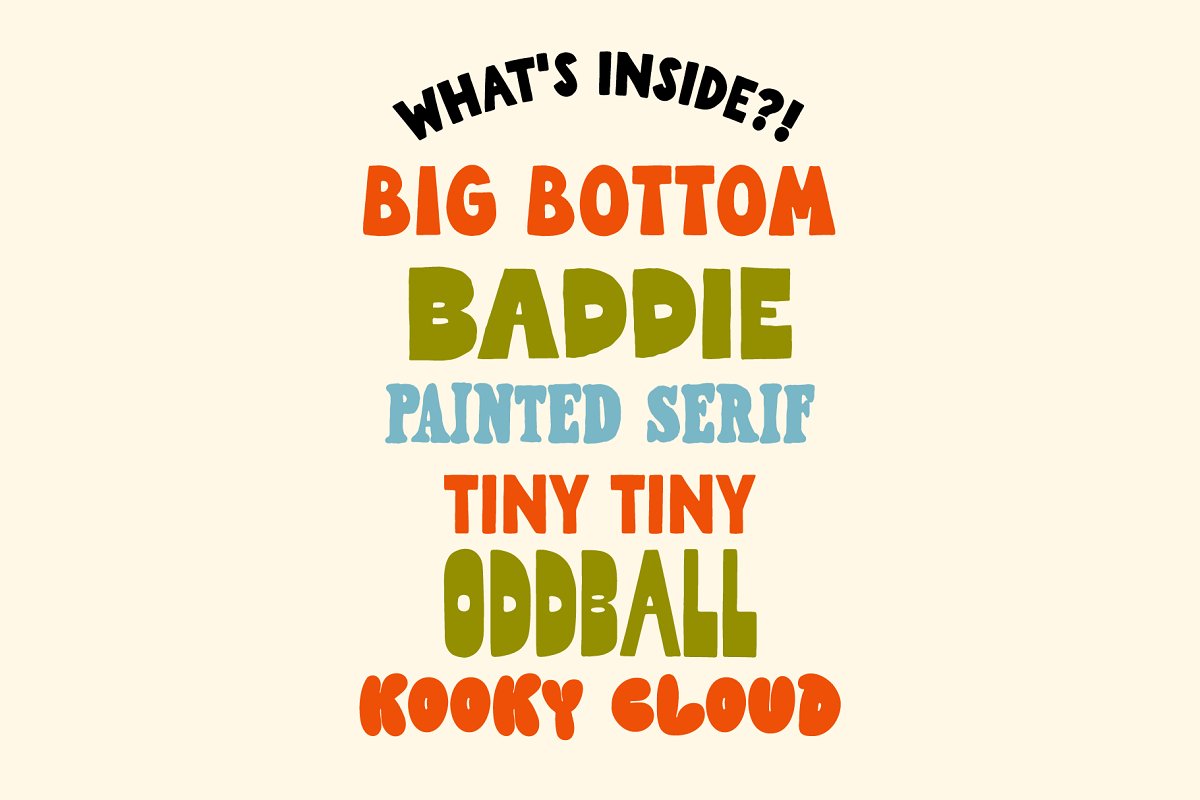 Hand lettering Kit Unique Font
