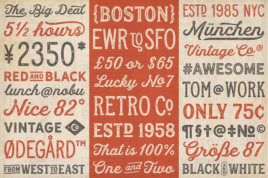 Hanley Rough Collection Font