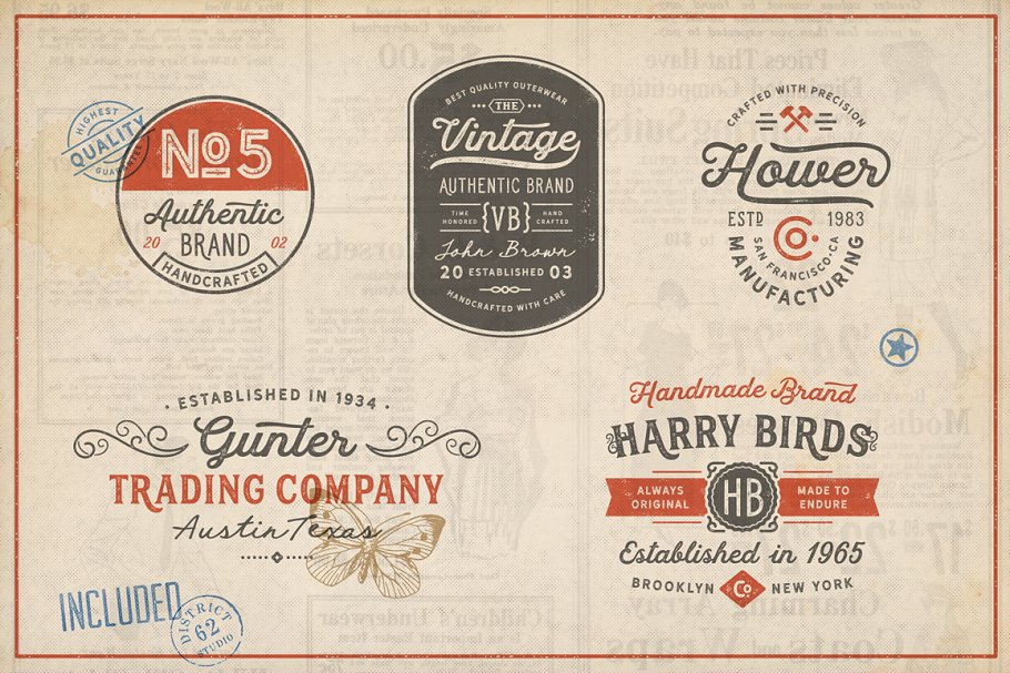 Hanley Rough Collection Font