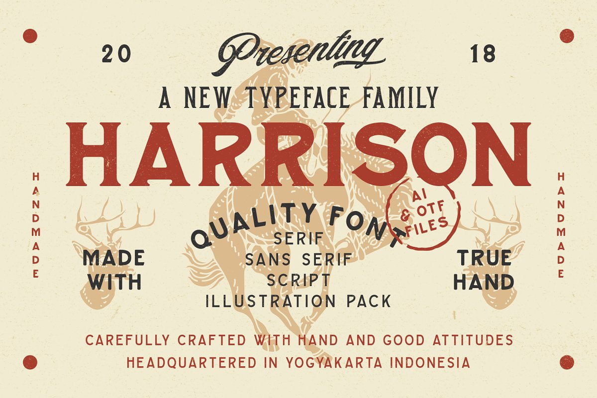 Harrison Font Family (Intro Sale) Free Download