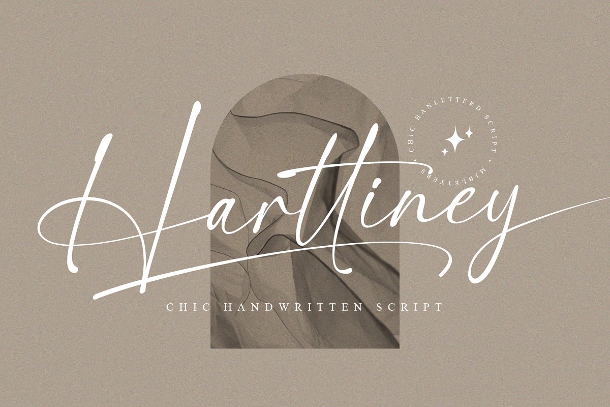 Harttiney Handwritten Script Font
