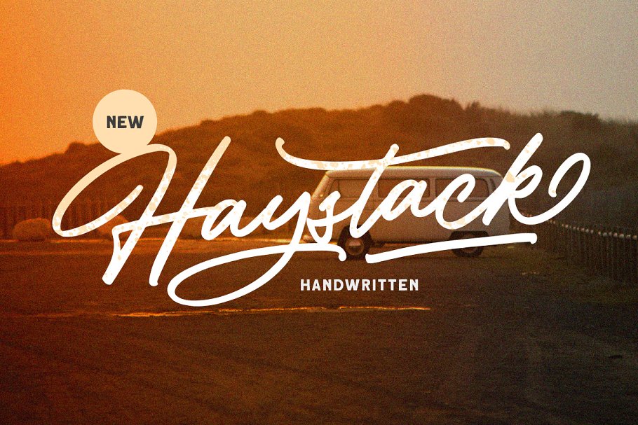 Haystack   Handwritten Script Font Free Download