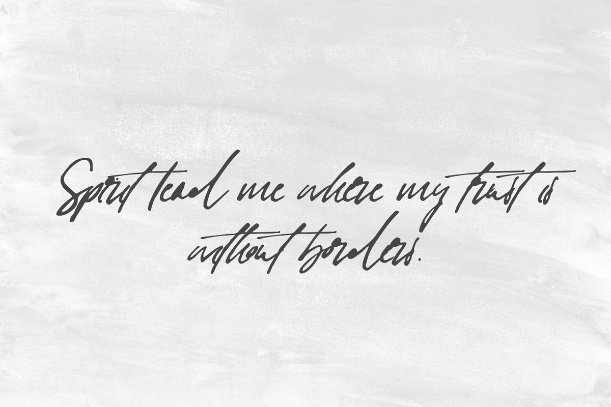 Heart Soul Handwritten Font