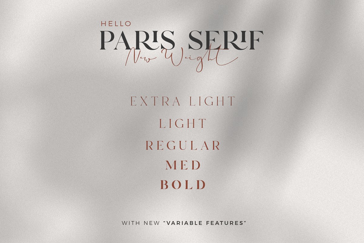 Hello Paris Variable Duo Font