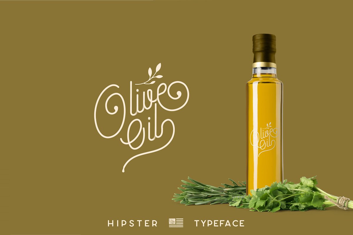 Hipster Style Stylish Duo Font
