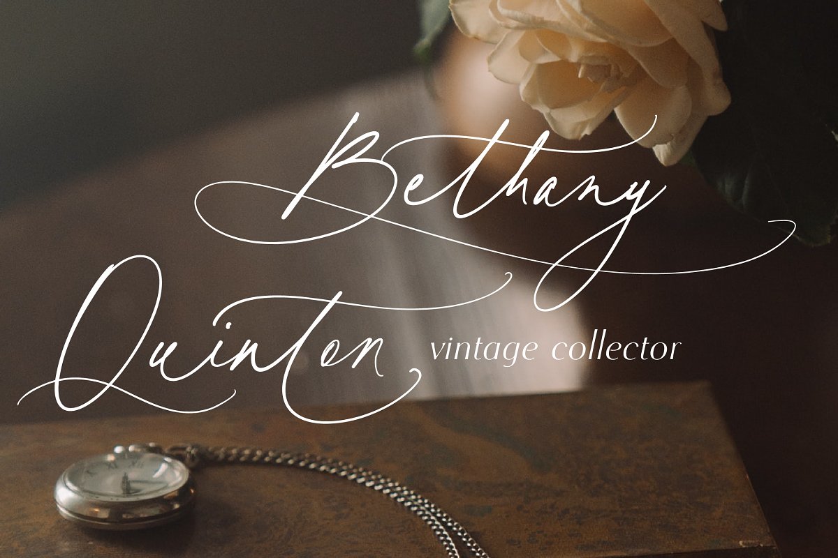 Honey Vineyard Modern Calligraphy Font