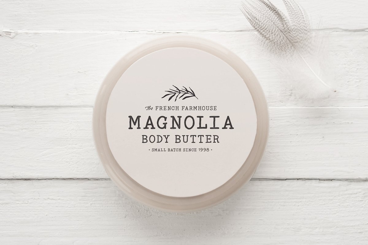 Honeysuckle Market Elements Font