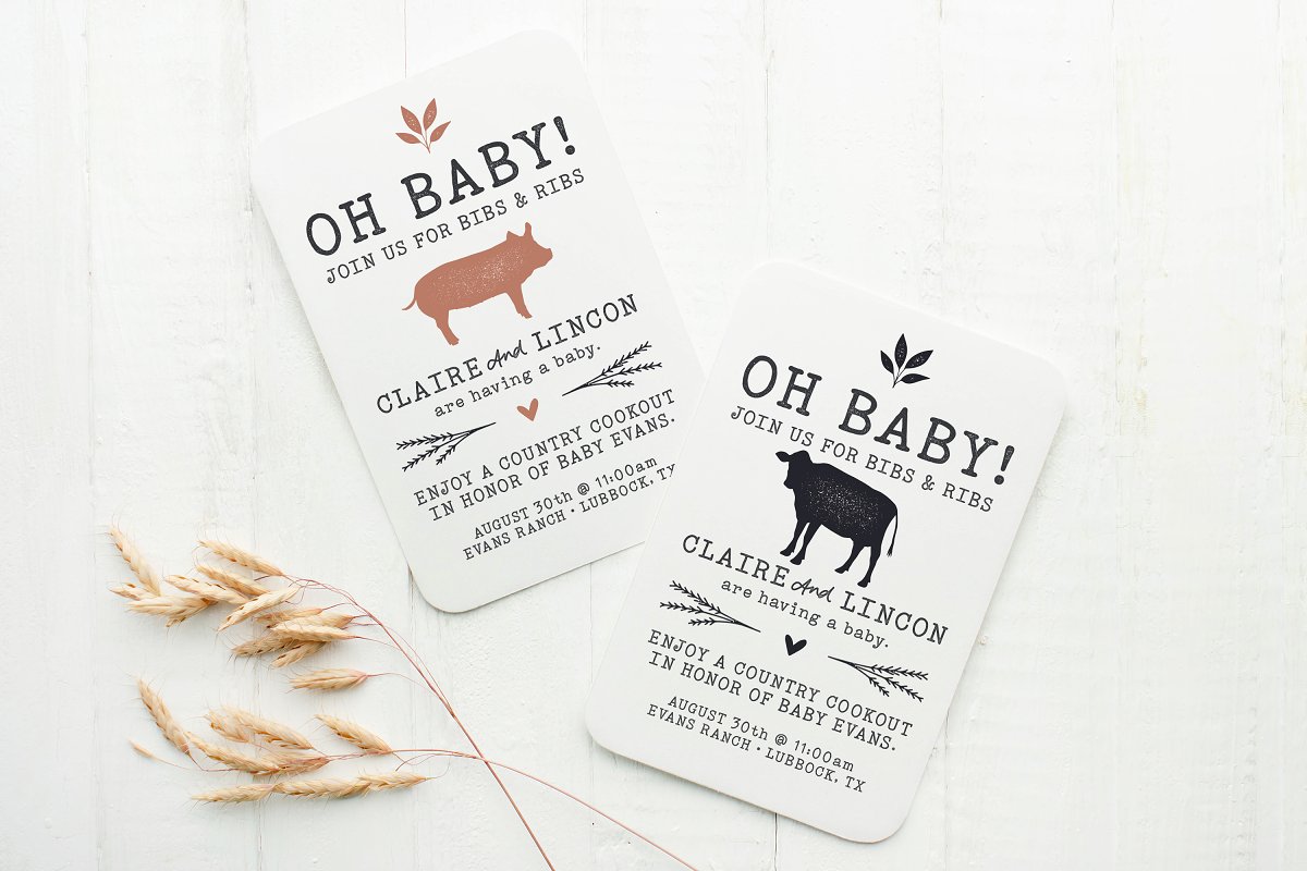 Honeysuckle Market Elements Font