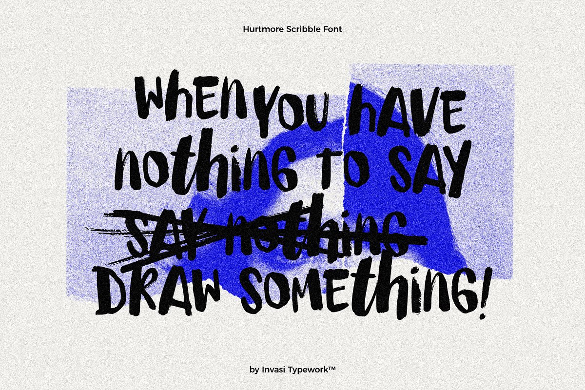 Hurtmore Scribbles Font