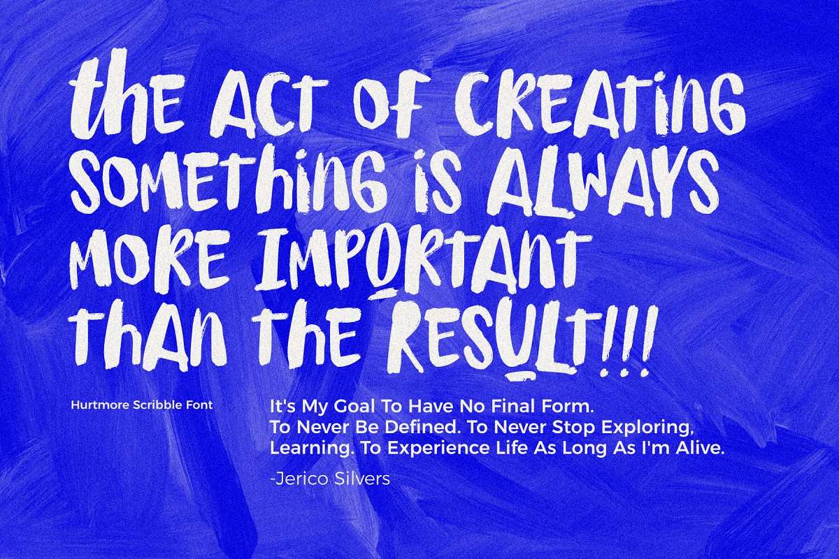 Hurtmore Scribbles Font