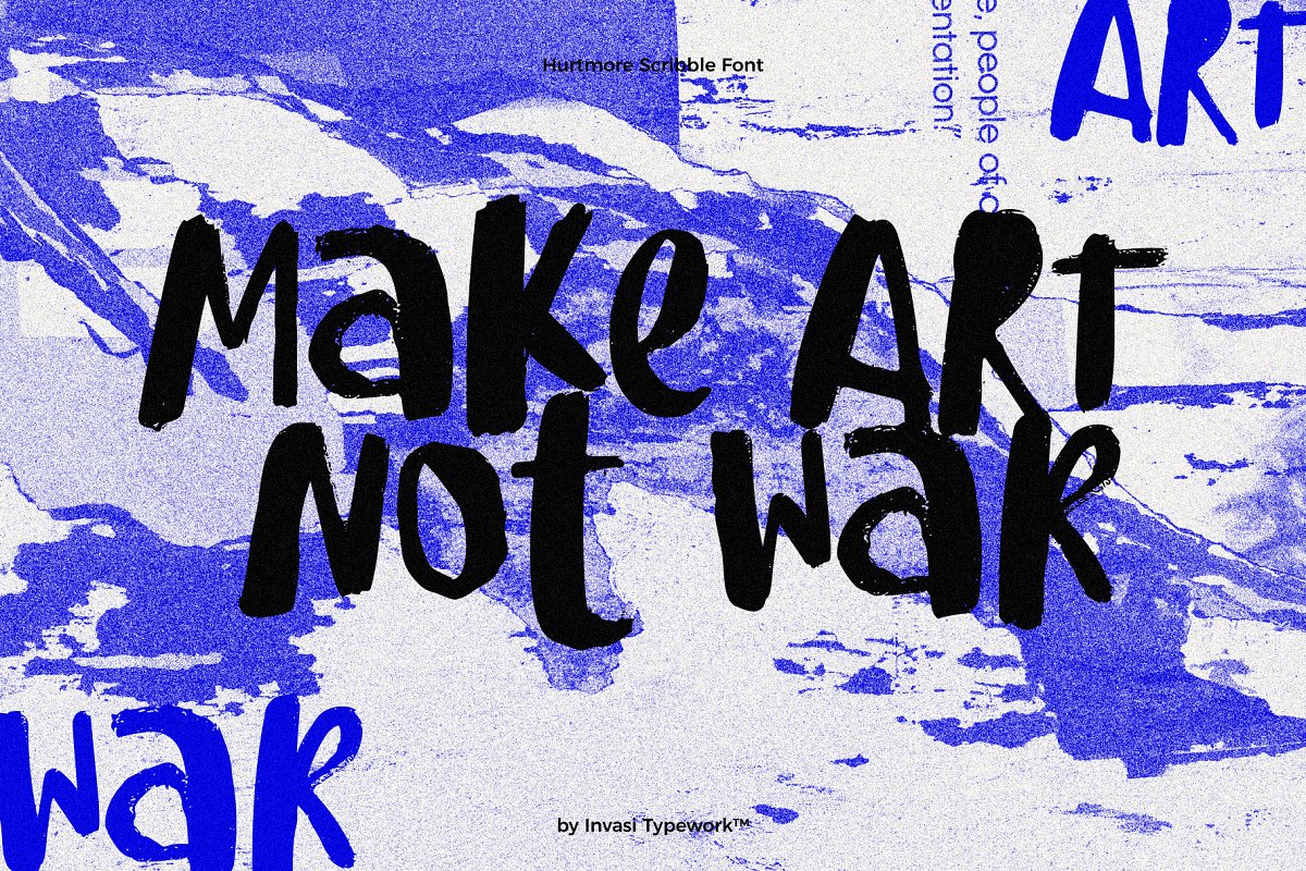 Hurtmore Scribbles Font