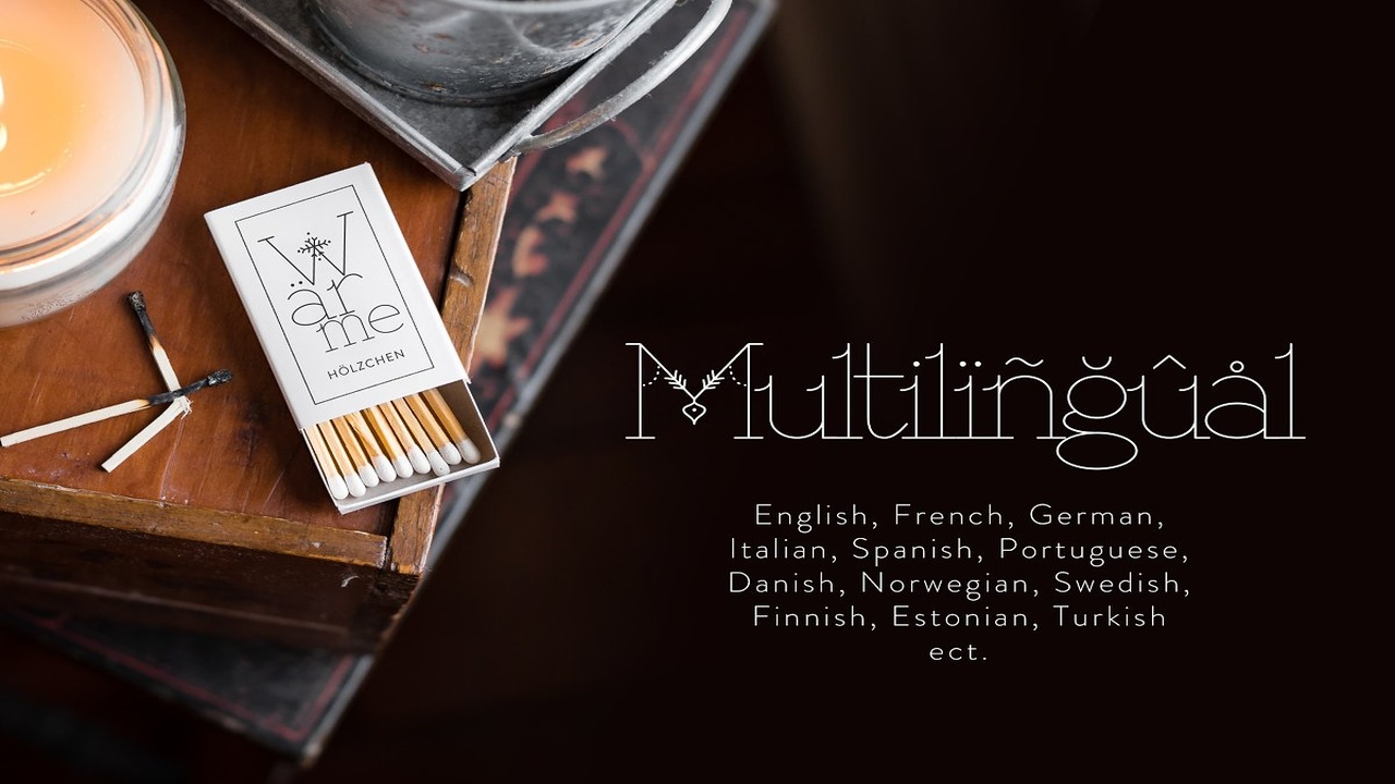 Hygge Adore Christmas Serif Font