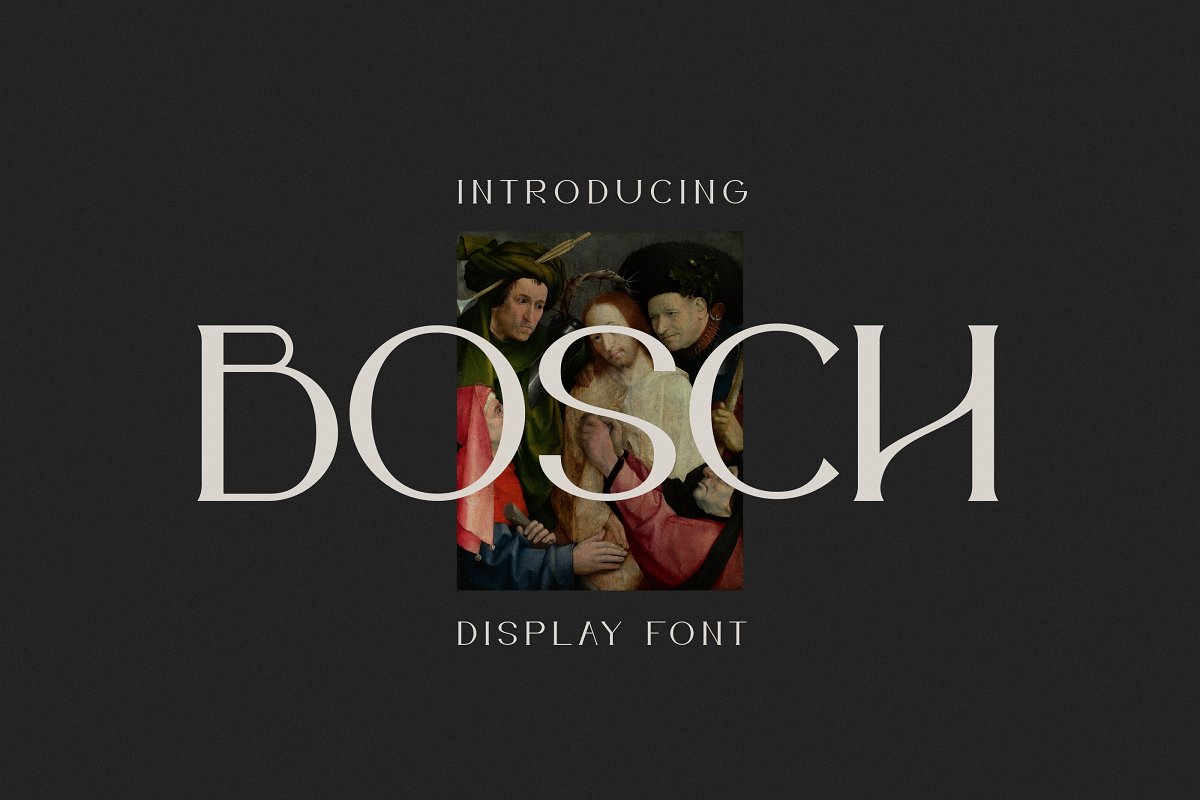 IF Bosch Display Font