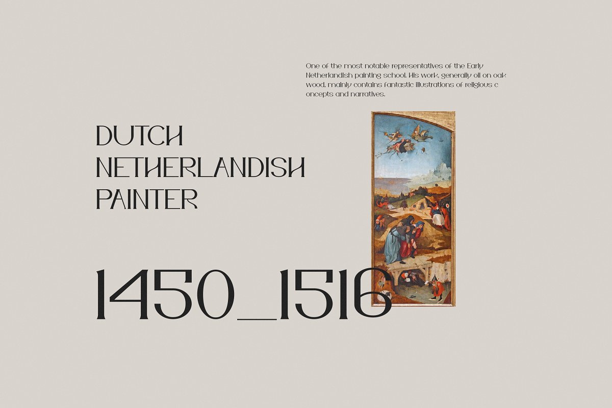 IF Bosch Display Font