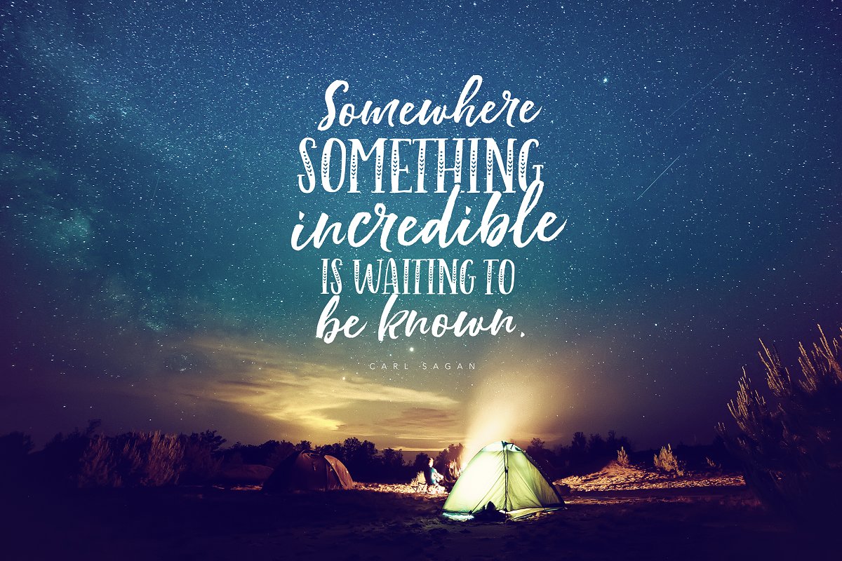 Indigo Summer Trio Font