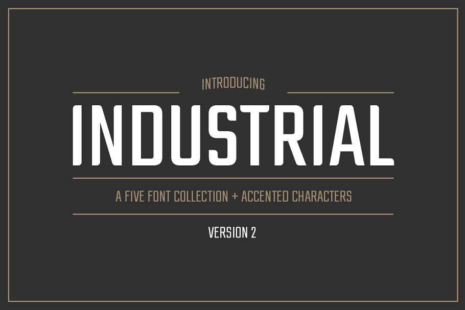 Industrial Collection Font