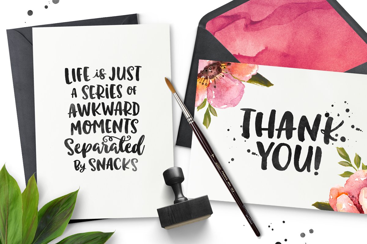 Ink Bandits Duo Font