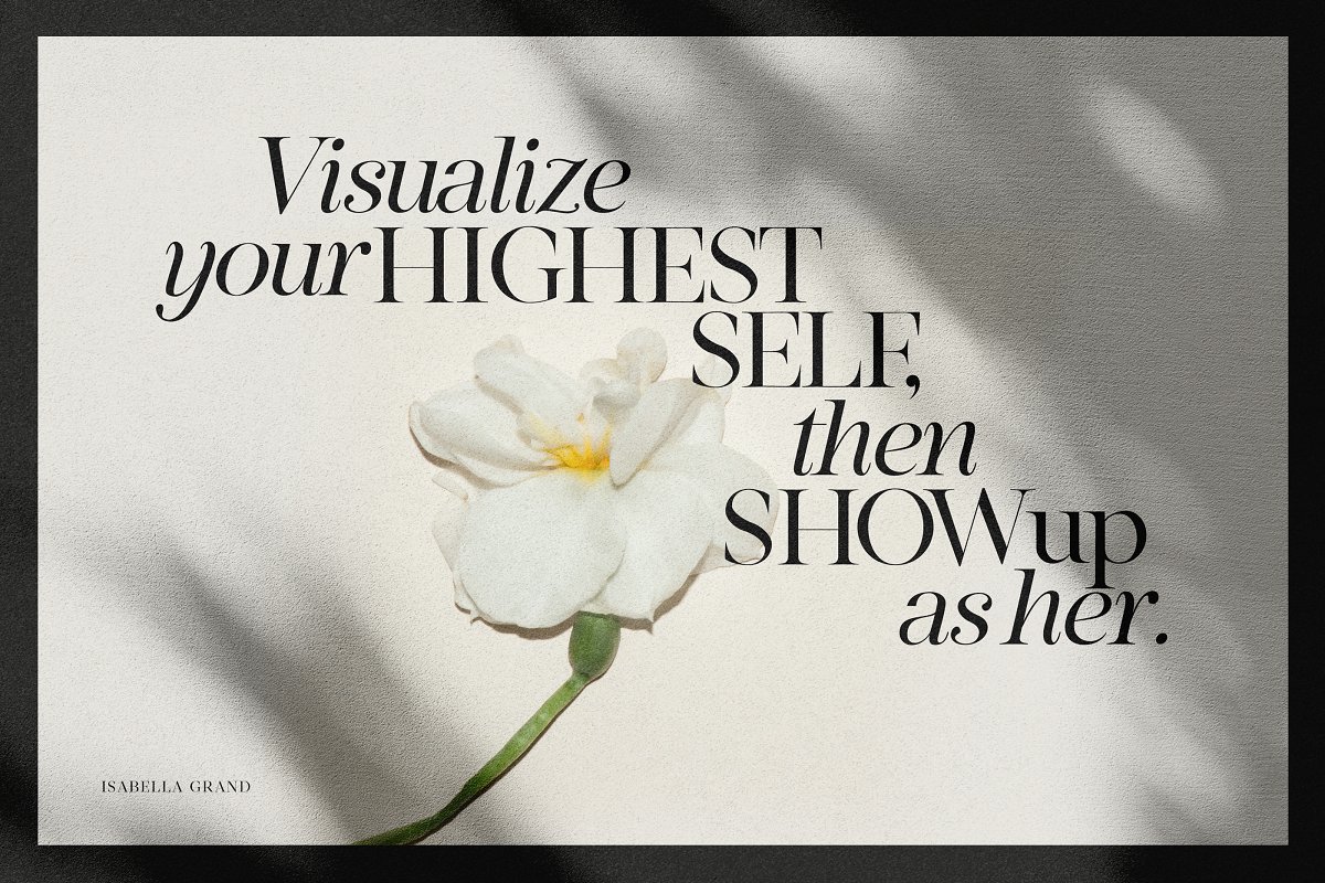 Isabella Grand Typeface Font Free Download