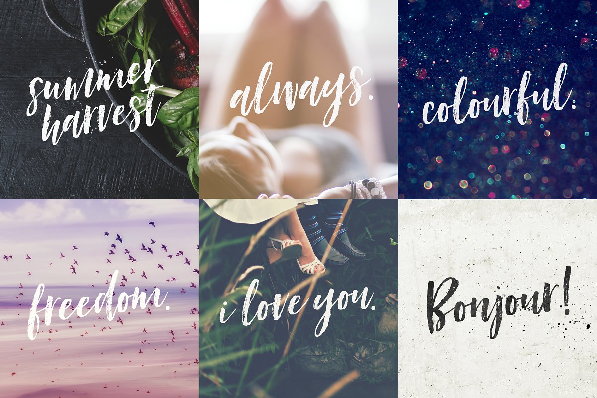 Island Style Brushed Duo Font