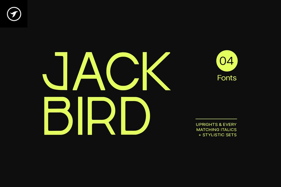 JACKBIRD Display Headline Font Free Download