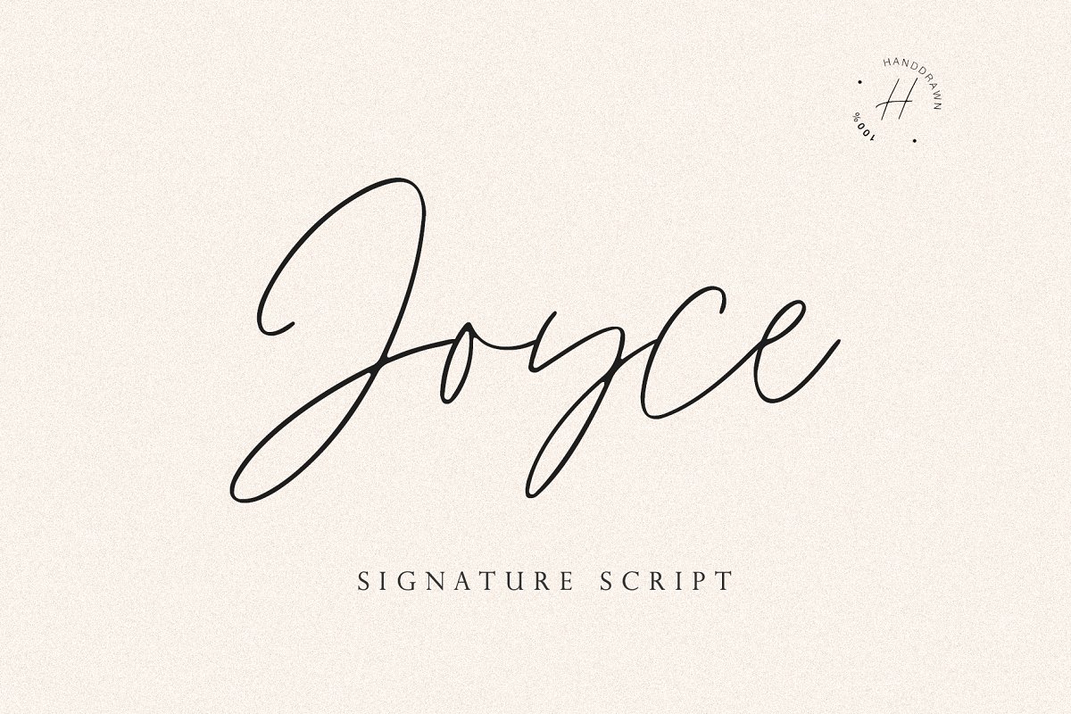 JOYCE SCRIPT Font