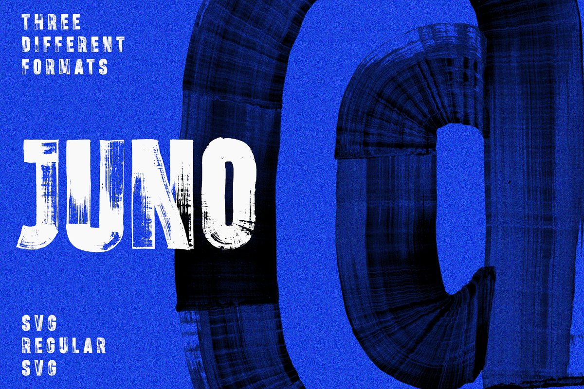 JUNO   SVG & Regular Font Free Download