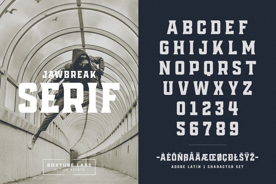 Jawbreak   Display Font Free Download