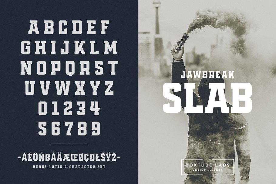Jawbreak   Display Font Free Download