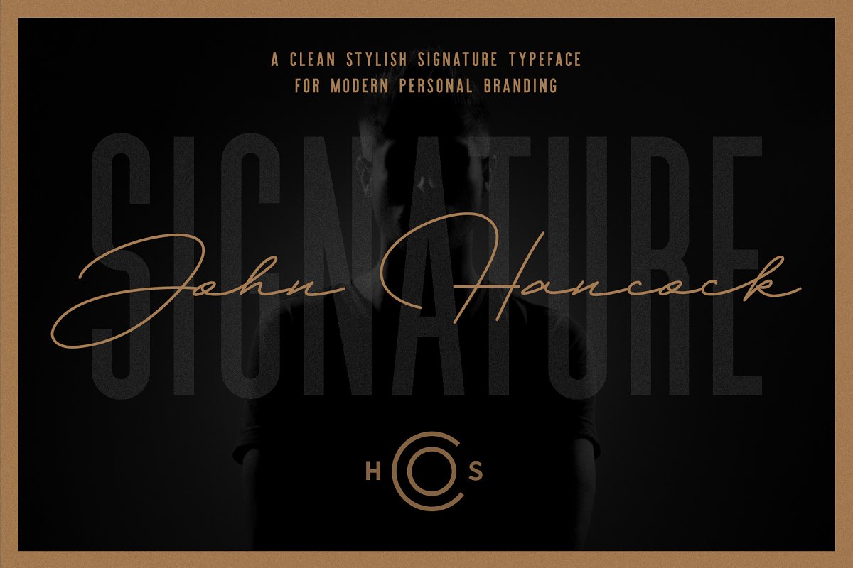 John Hancock A Signature Font